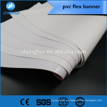 560gsm 500 * 500D 9 * 9 Pancarta flexible de PVC de bloqueo